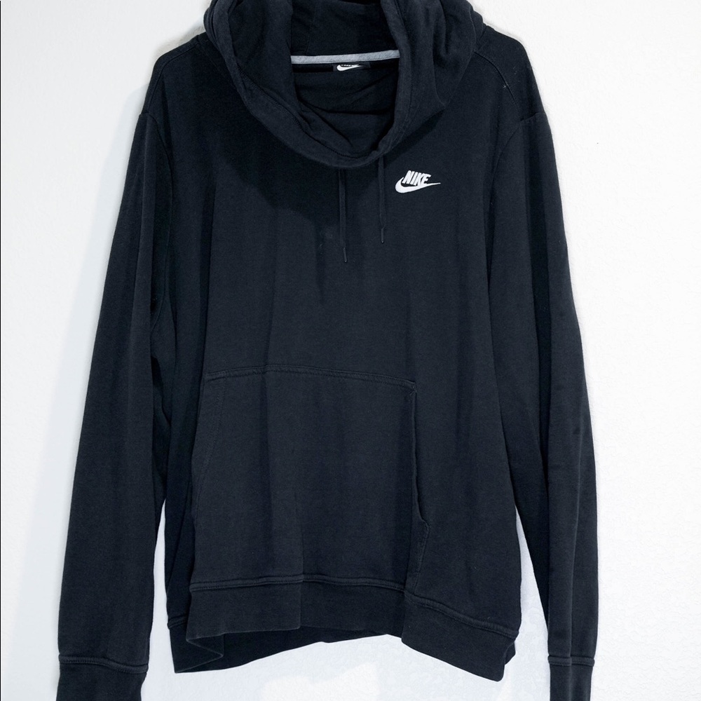 Nike cow neck hoodie